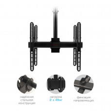 Потолочный кронштейн для LED/LCD телевизоров Arm Media LCD-1750 black