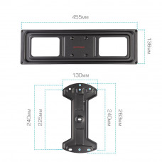 Настенный кронштейн для LED/LCD телевизоров Arm Media LCD-415 black