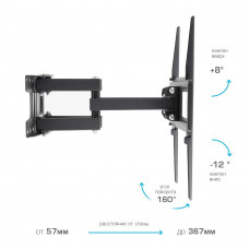 Настенный кронштейн для LED/LCD телевизоров Arm Media LCD-417 black