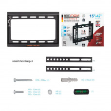 Настенный кронштейн для LED/LCD телевизоров Arm Media STEEL-5 black