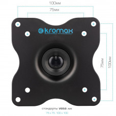 Настенный кронштейн для LED/LCD телевизоров Kromax DIX-15 black