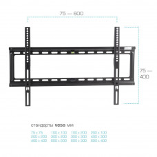 Настенный кронштейн для LED/LCD телевизоров Kromax IDEAL-1 black