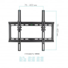 Настенный кронштейн для LED/LCD телевизоров Kromax IDEAL-4 black