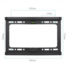 Настенный кронштейн для LED/LCD телевизоров Kromax IDEAL-6 black