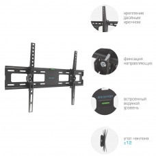 Настенный кронштейн для LED/LCD телевизоров Kromax STAR-22 grey titan
