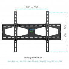 Настенный кронштейн для LED/LCD телевизоров Kromax STAR-22 grey titan