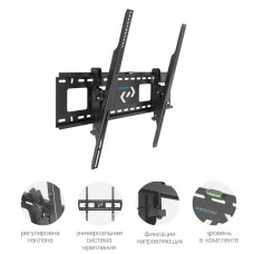 Настенный кронштейн для LED/LCD телевизоров Kromax STAR-2 black