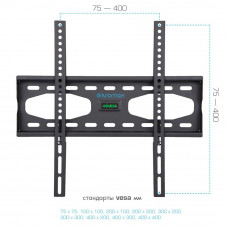 Настенный кронштейн для LED/LCD телевизоров Kromax STAR-33 grey titan
