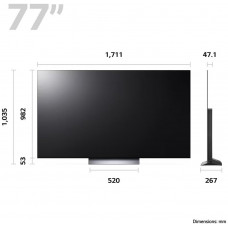 Телевизор LG OLED77C3RLA